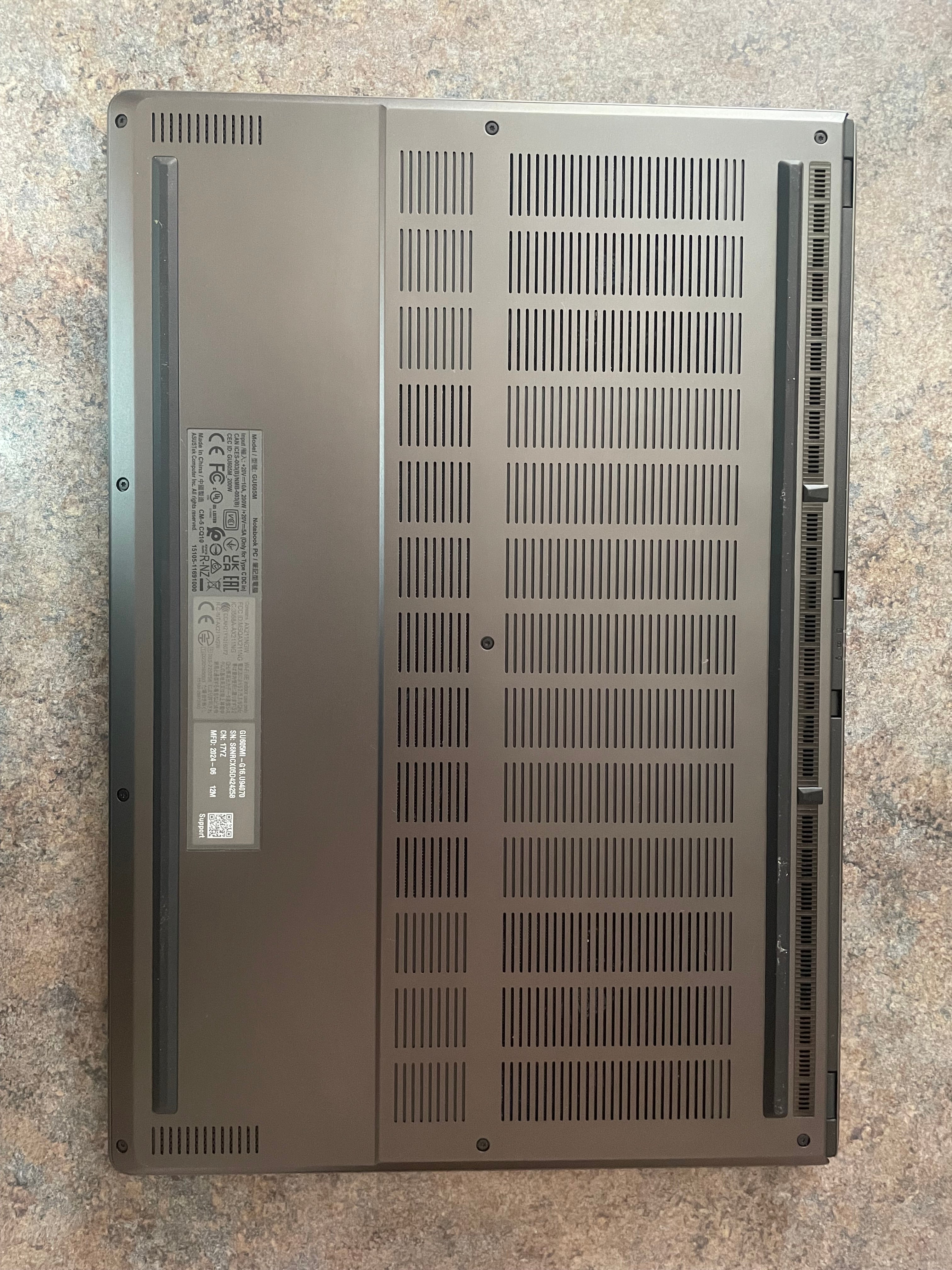 2024 ASUS ROG Zephyrus G16 RTX 4070 (Ultra 9, 1 TB SSD) - (Premium Refurbished)