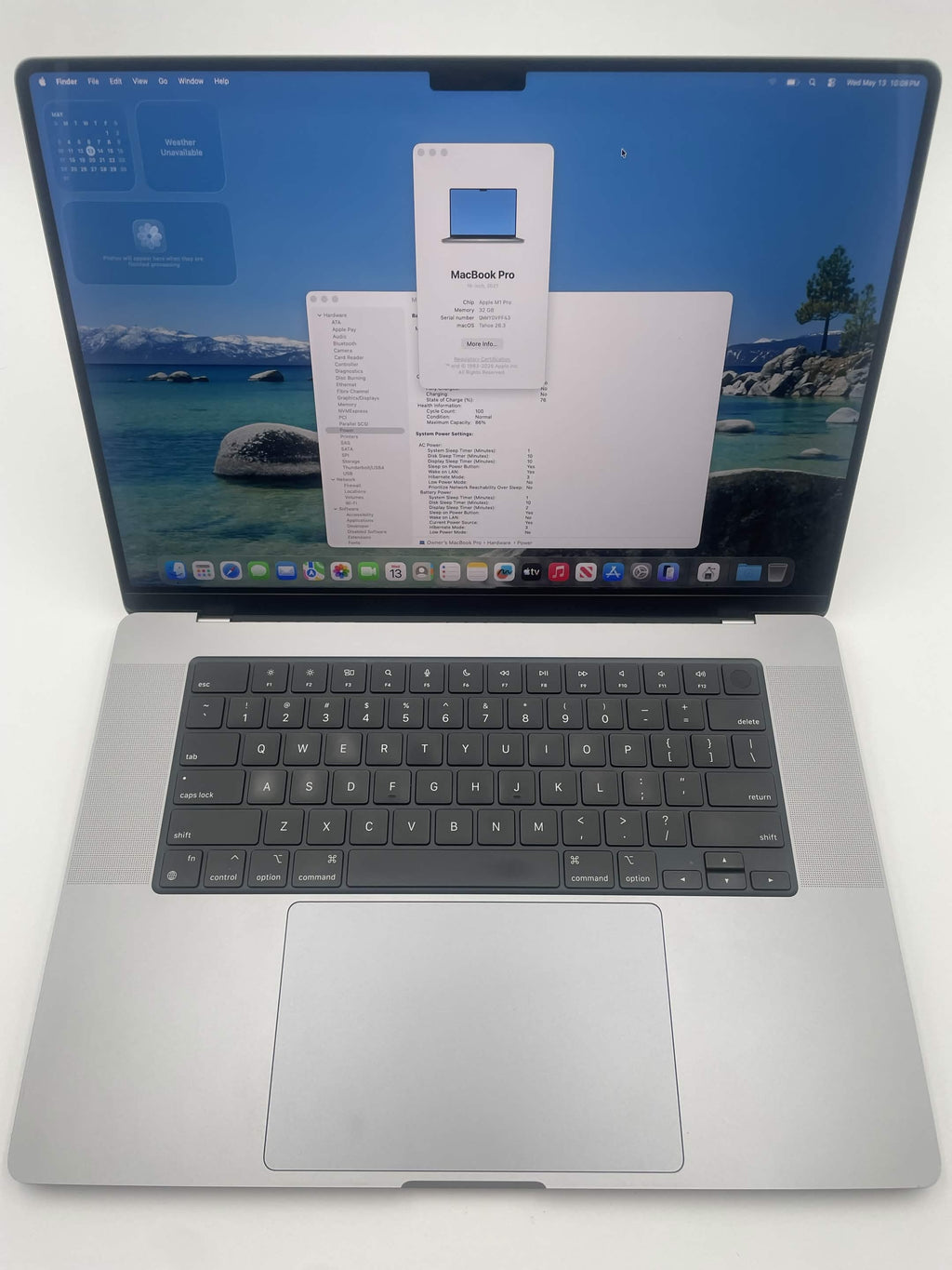 2021 Apple MacBook Pro 16" (M1 Pro, 1 TB SSD) - B Grade (Minimal KB wear)