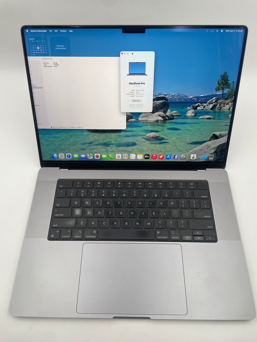 2023 Apple MacBook Pro 16" (M2 Max, 2 TB SSD) - B Grade (Minimal wear)
